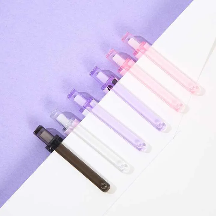 قلم جل قابل للسحب برسومات كرتونية لطيفة  - Sanrio Cute Cartoon Retractable Press Gel Pen
