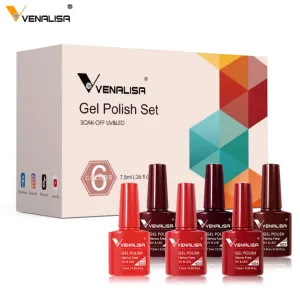 مجموعة طلاء أظافر جل - Venalisa Gel Nail