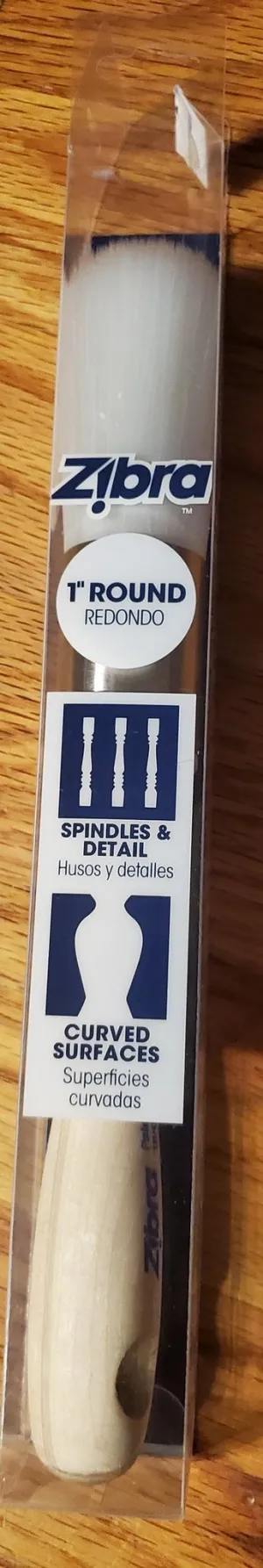 1" Round Stubby - Zibra Brush