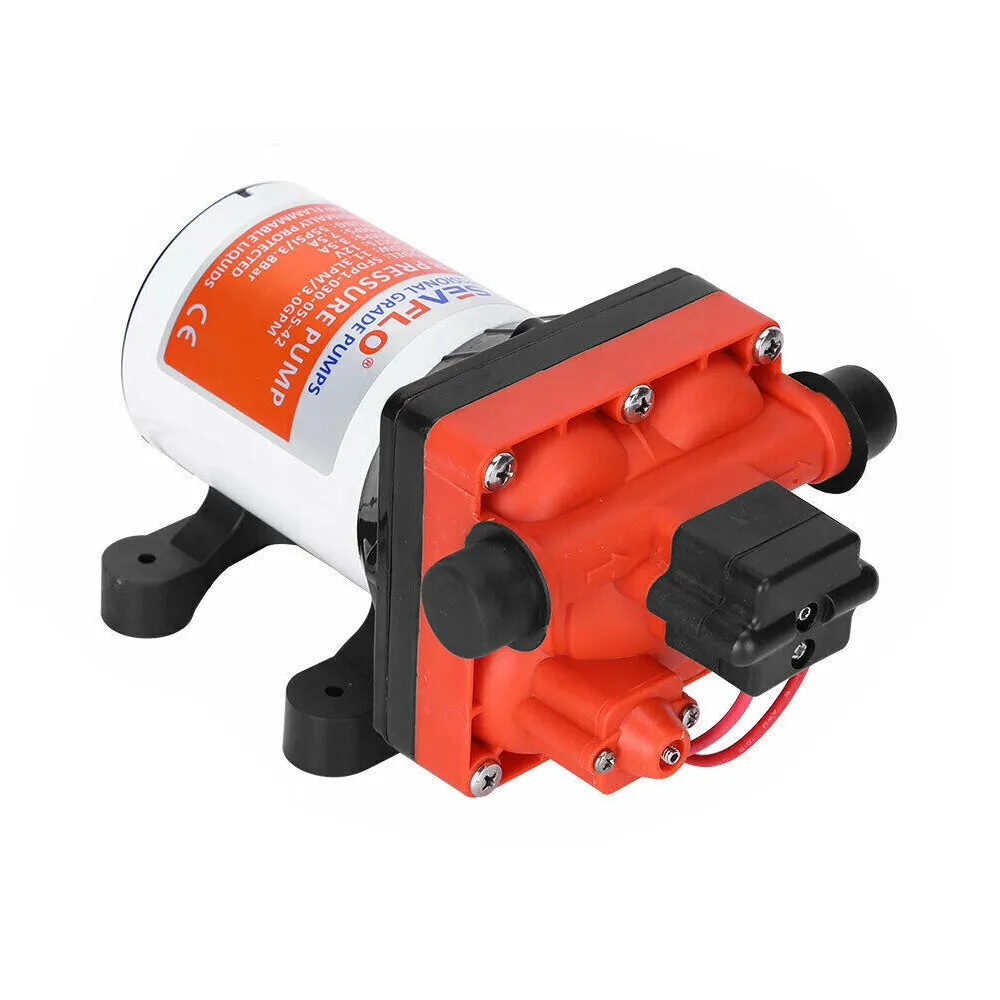 3 G/m RV Supreme 12V Water Pump | Caravan Motorhome Camper Trailer Boat | Seaflo