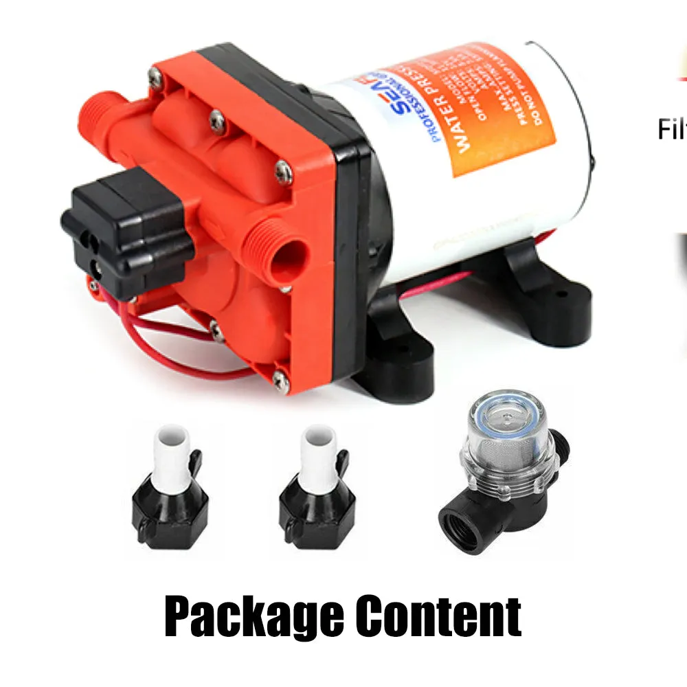 3 G/m RV Supreme 12V Water Pump | Caravan Motorhome Camper Trailer Boat | Seaflo