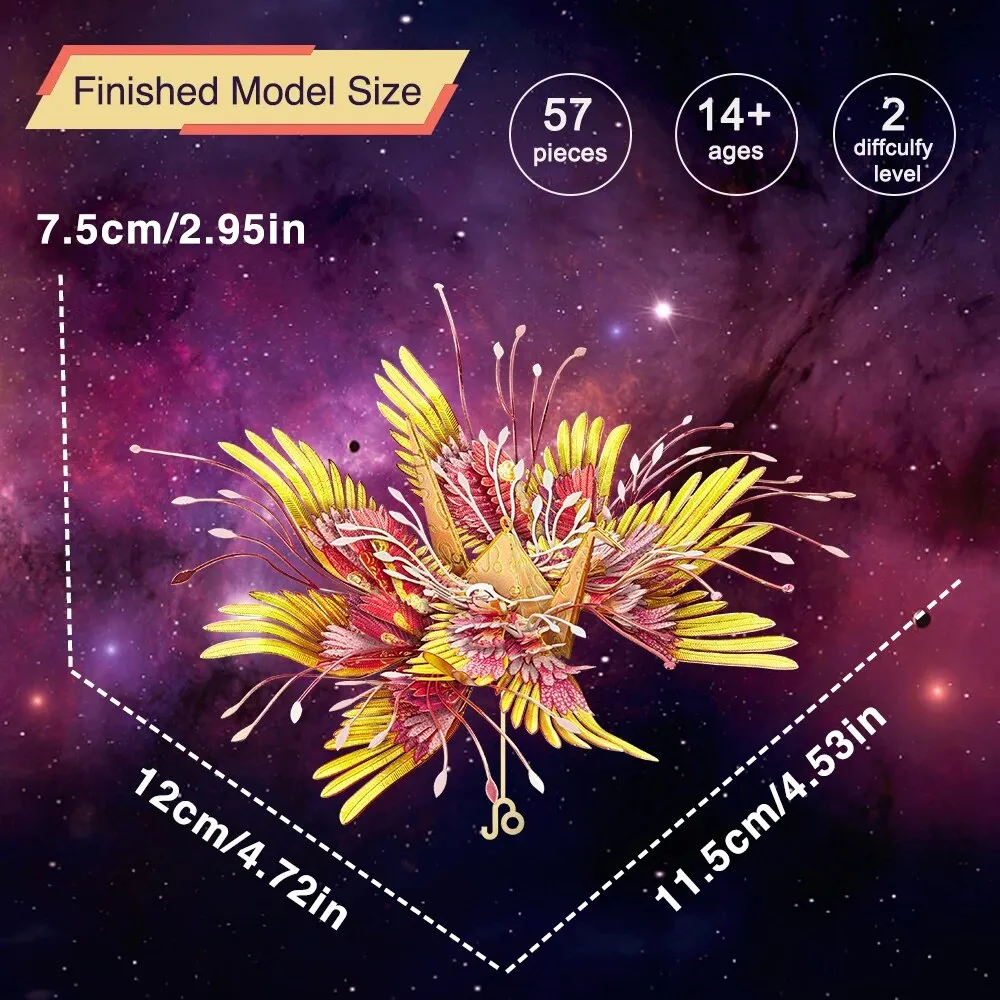 3d Metal Puzzle Leo Assembly Model Kits for Adult Toy Constellation Jigsaw Brain Teaser