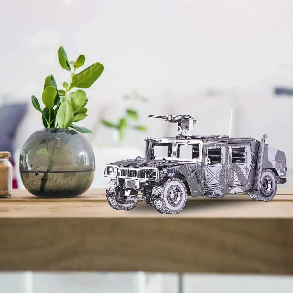 3d Metal Puzzle Model Building Kits 4wd Military Automobile Jigsaw Toy Christmas Birthday Gifts for Adults Kids