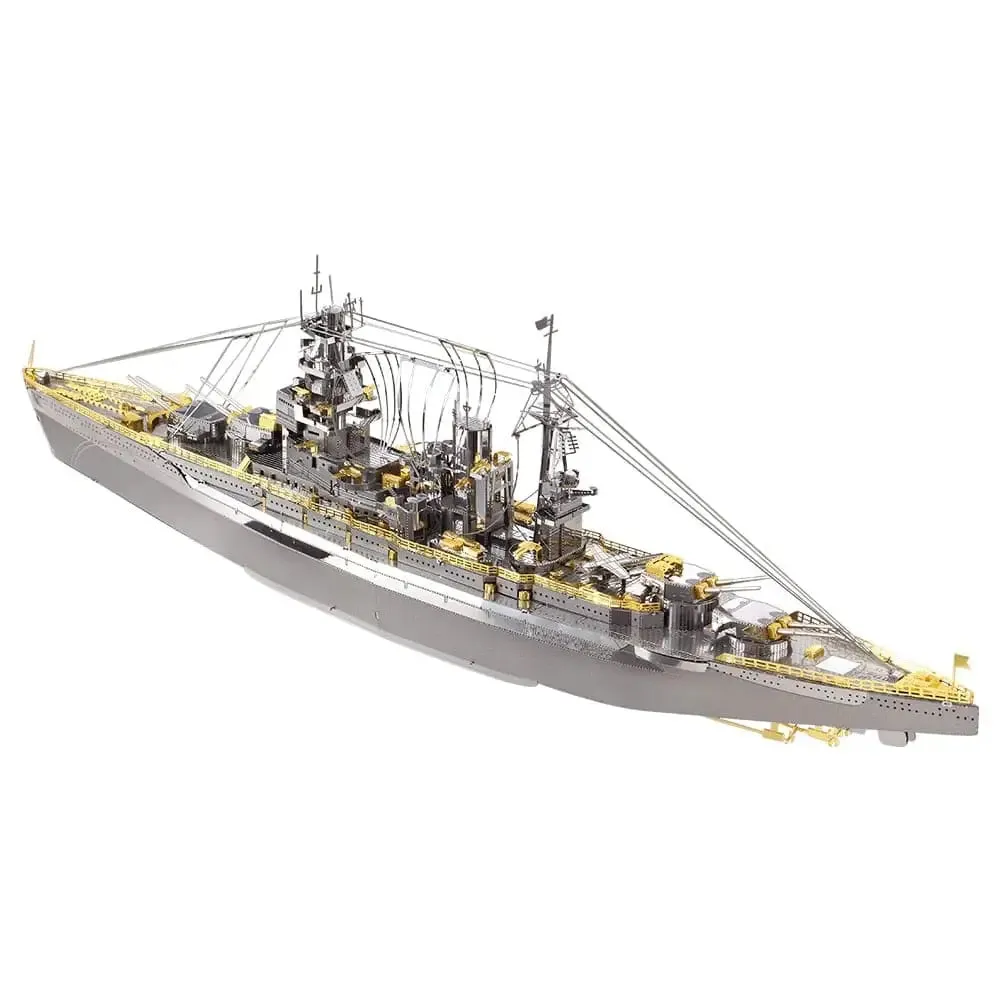 3d Metal Puzzle Model Building Kits Nagato Class Battleship Jigsaw Toy Christmas Birthday Gifts for Adults Kids