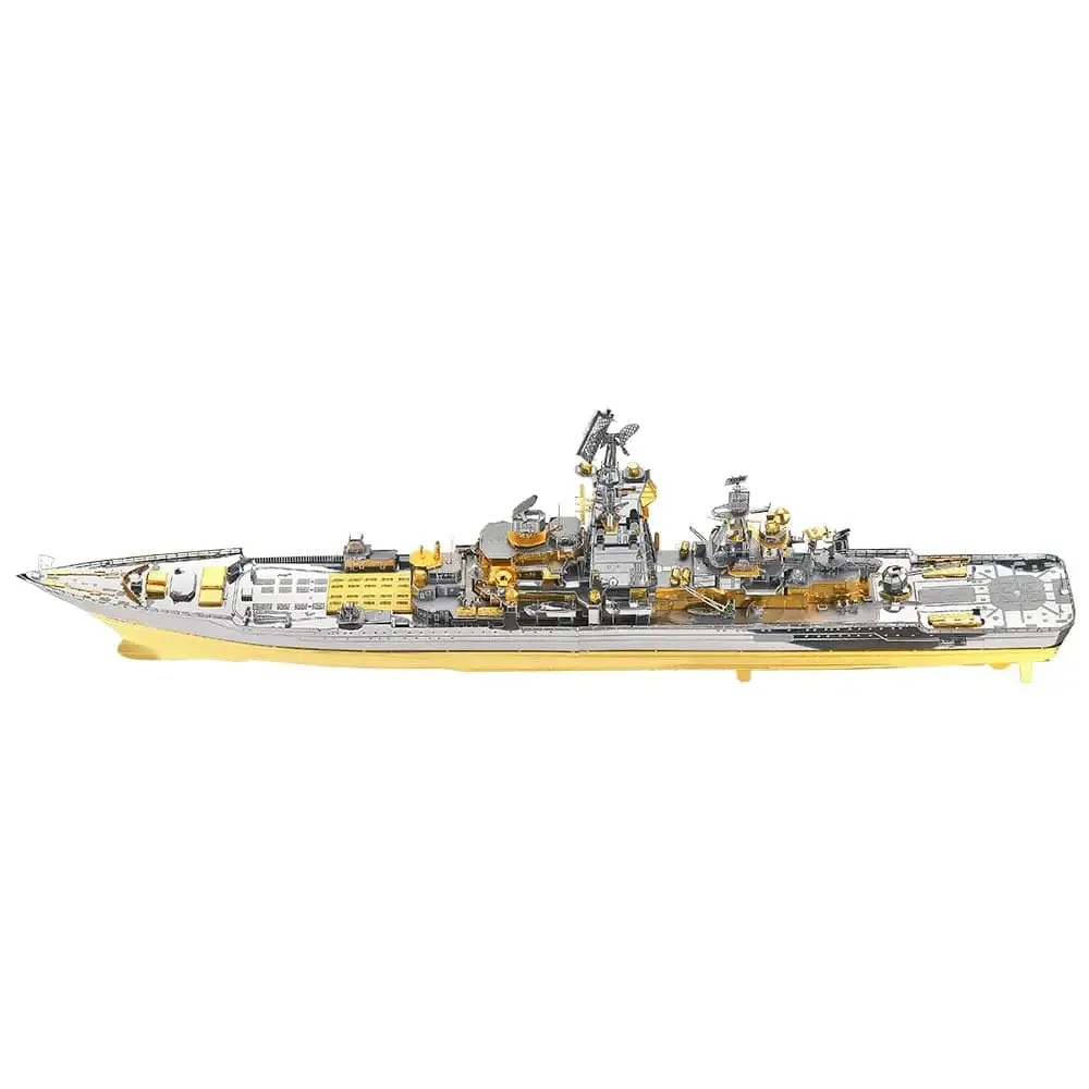 3d Metal Puzzle -russian Battlecruiser Pyotr Diy Jigsaw Toy Model Building Kits Christmas Gifts for Adults Kids