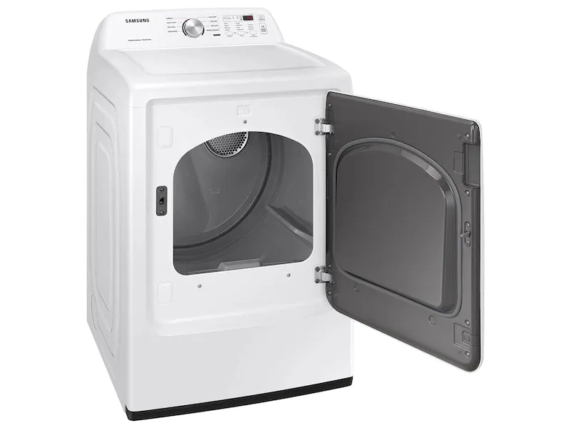 7.2 cu. ft. Electric Dryer with Sensor Dry in White Open box