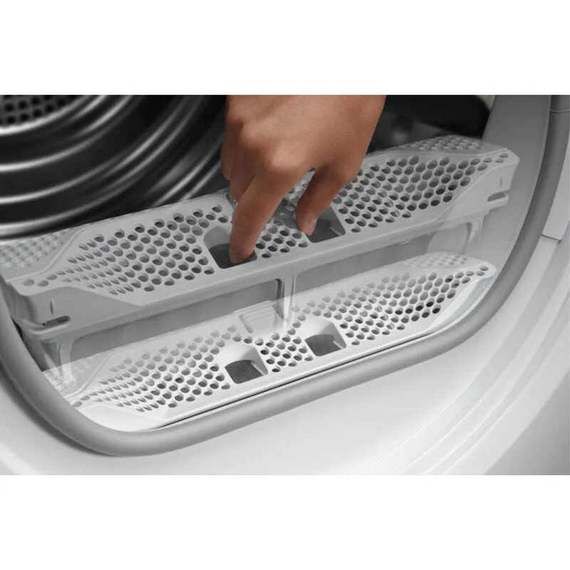 AEG TR848P4B Heat Pump Tumble Dryer, 8kg, White, A   Rated