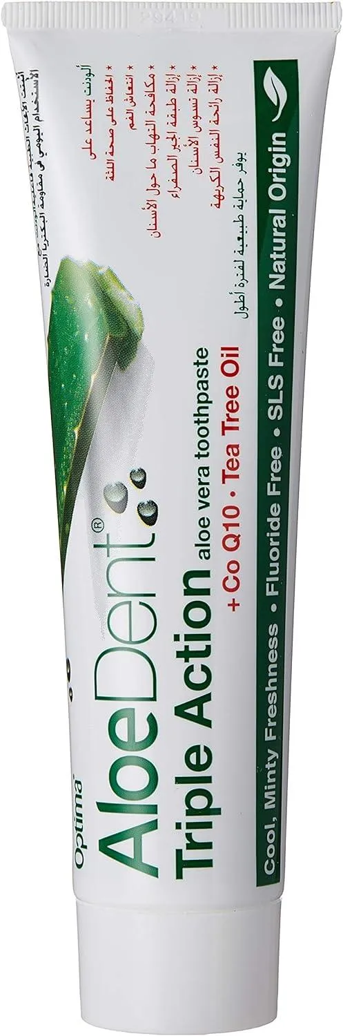 Aloedent Triple Action Aloe Vera Toothpaste 100ml