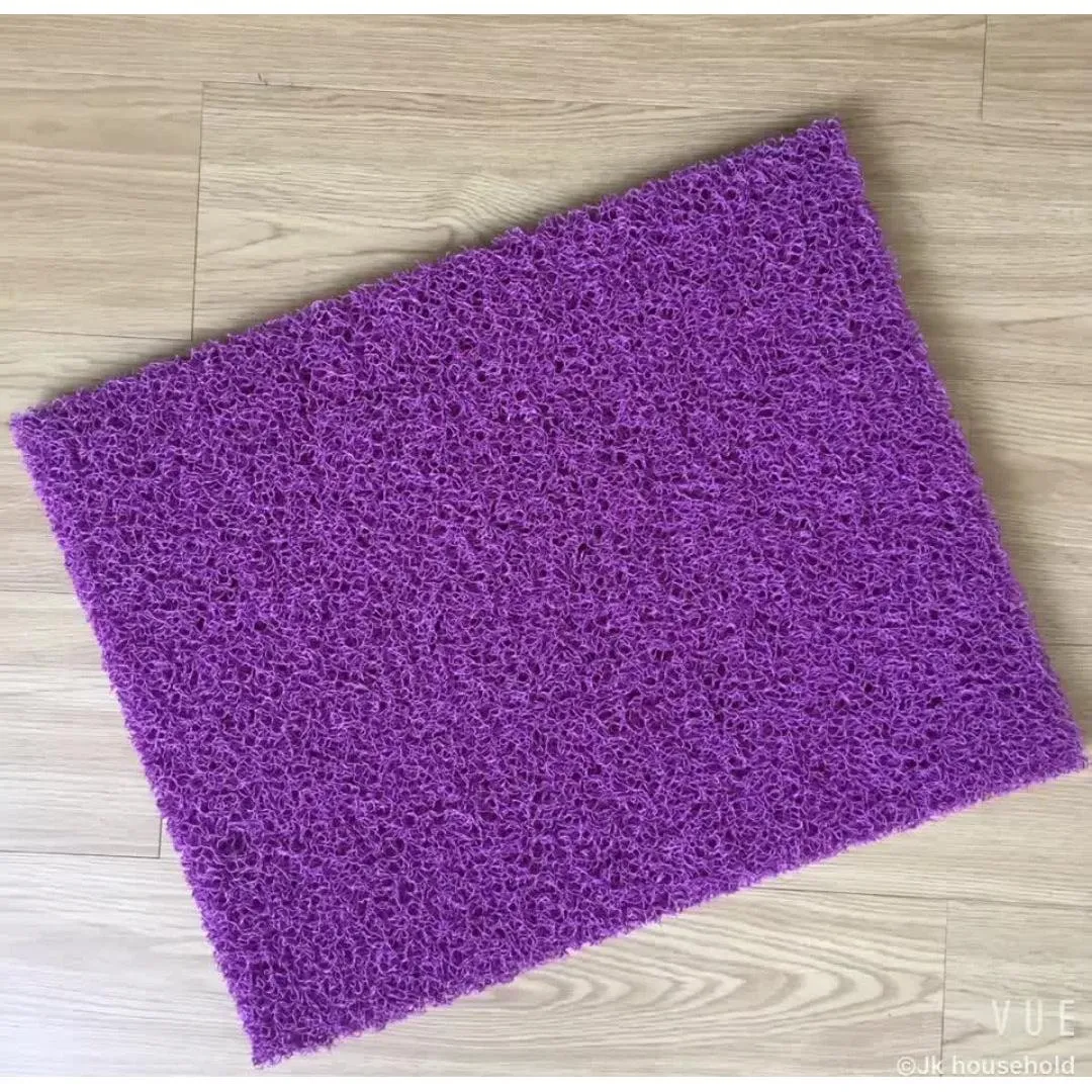 Anti-Slip Vinyl PVC Coil Floor Mat Heavy Duty 80x60cm