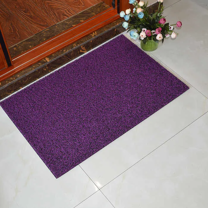 Anti-Slip Vinyl PVC Coil Floor Mat Heavy Duty 80x60cm
