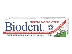 BIODENT toothpaste against periodontitis