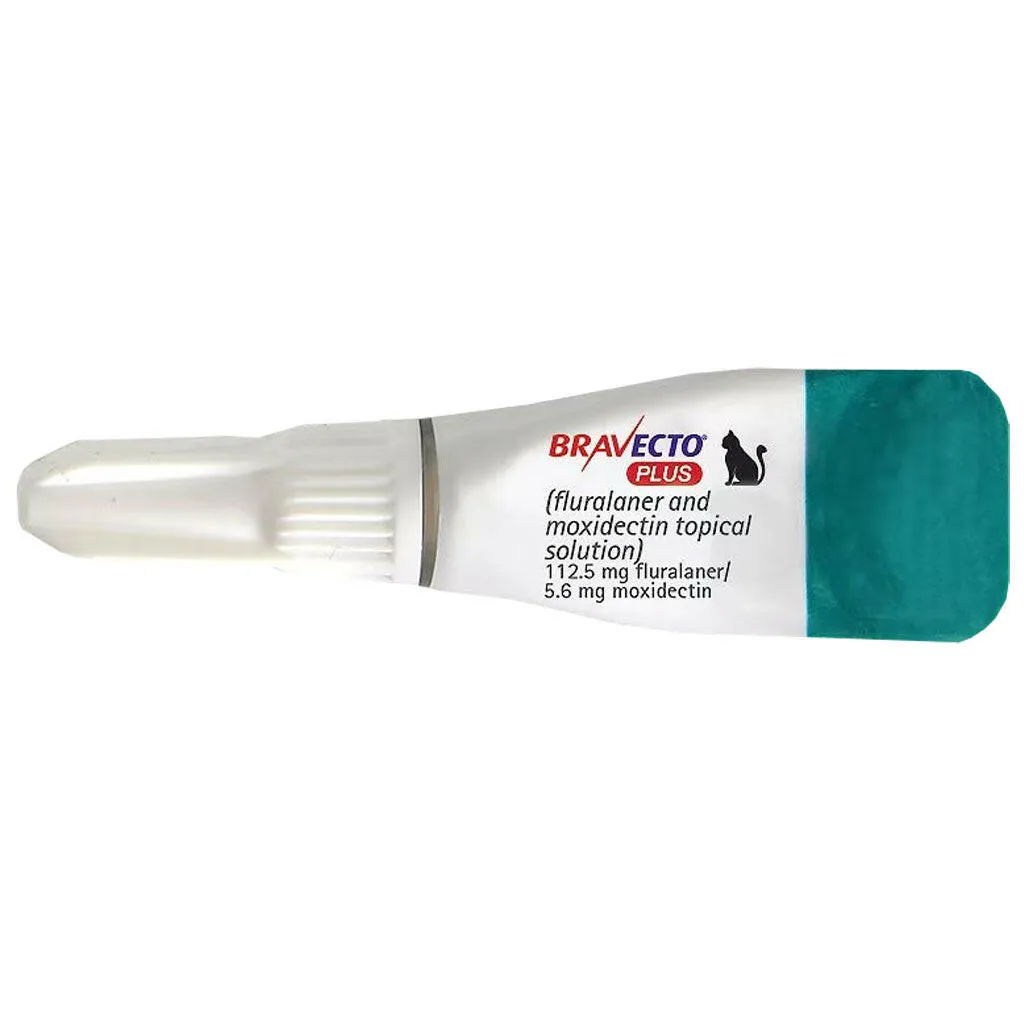 Bravecto Plus Topical Solution for Cats 2.6-6.2 lbs