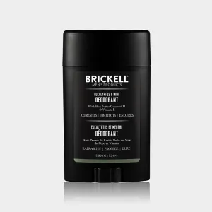 Brickell Men's Products - Deodorant Eucalyptus & Mint, 75g