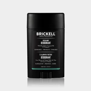 Brickell Men's Products - Deodorant Fresh Mint, 75g
