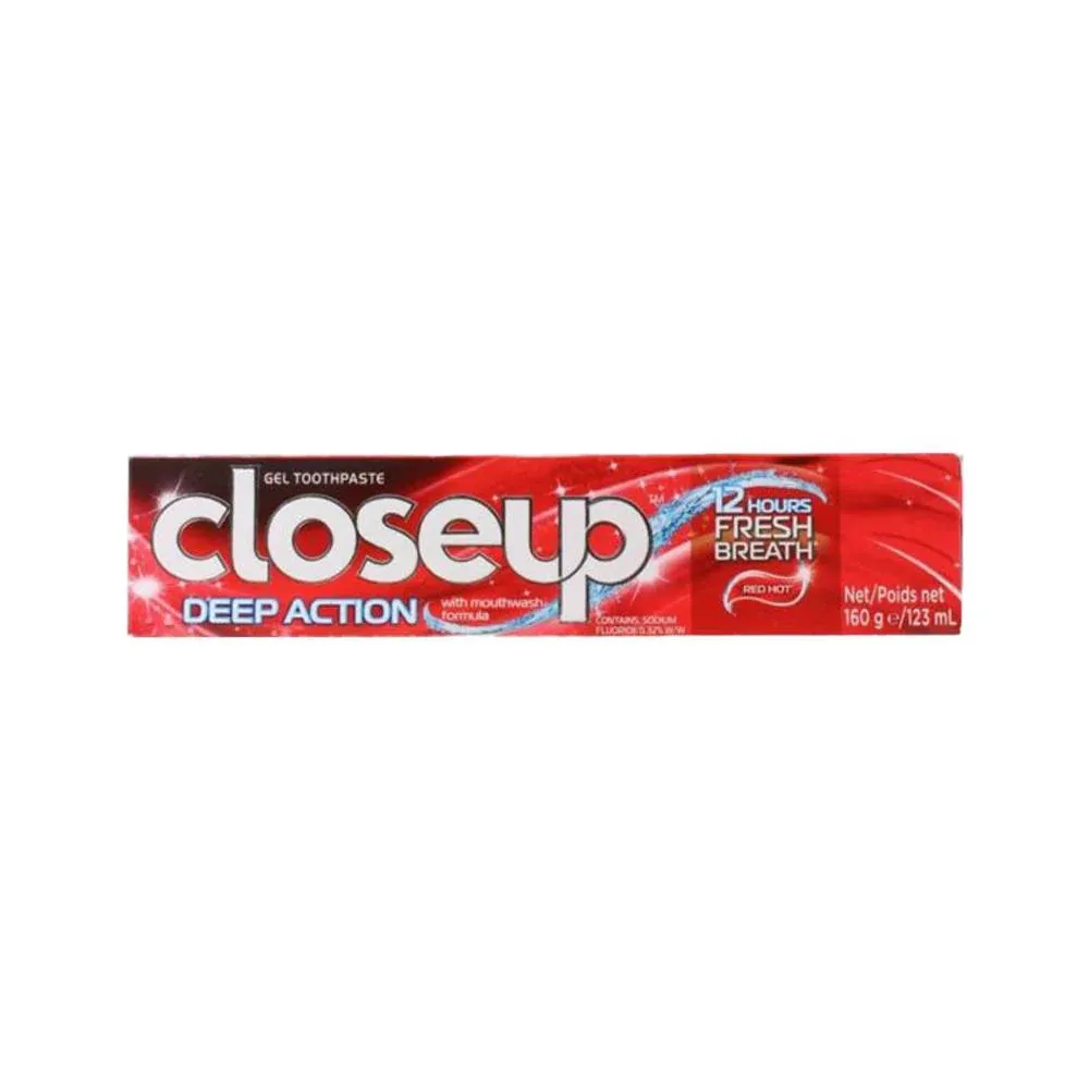 Closeup Deep Action 12 Hours Fresh Breath 160g