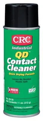 CRC 03130 QD Contact Cleaners, 11 oz Aerosol Can (12 Cans)