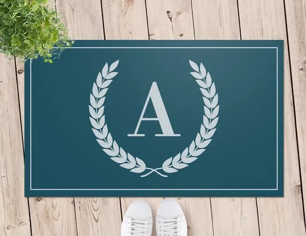 Crest Door Mat