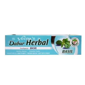 Dabur Herbal Toothpaste with Basil 100ml
