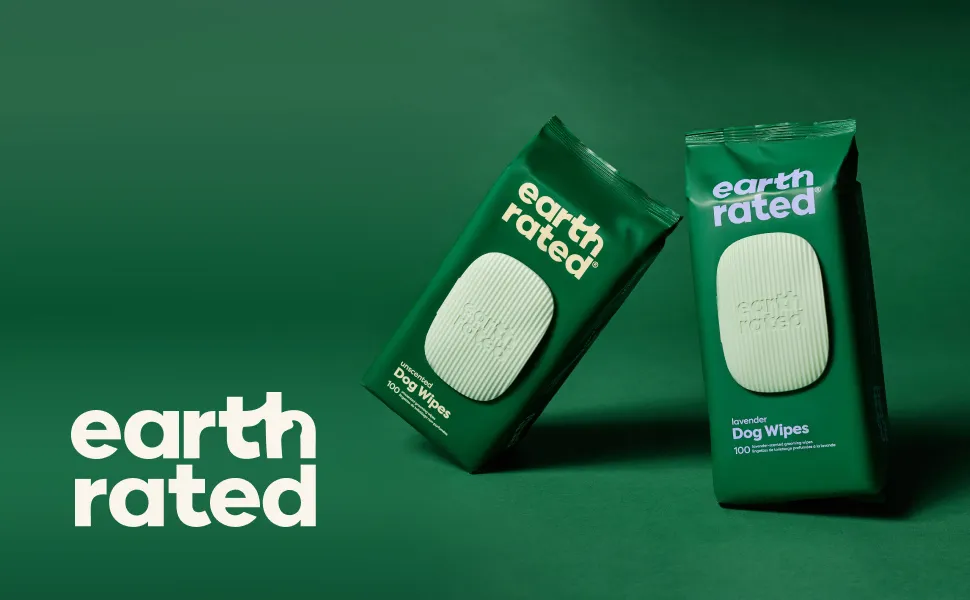 Earth Rated - Compostable Dog Wipes - Unscented