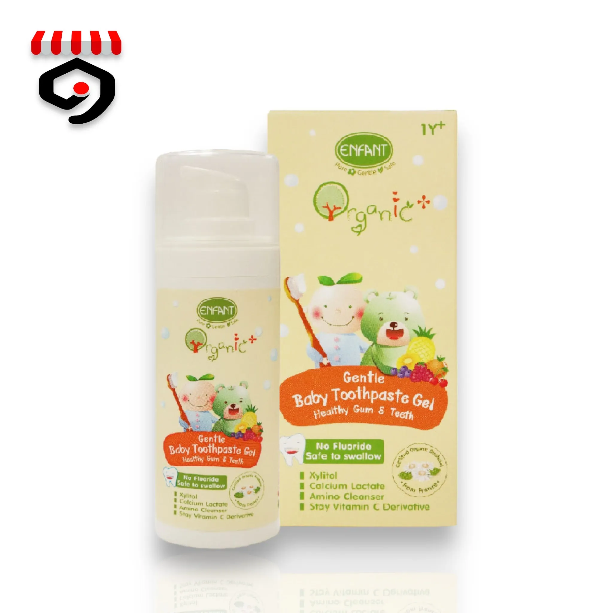 Enfant Gentle Baby Toothpaste Gel 1Y  30ml