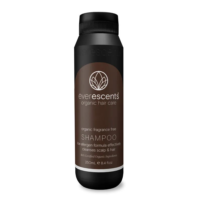 EverEscents Organic Fragrance Free Shampoo 250ml