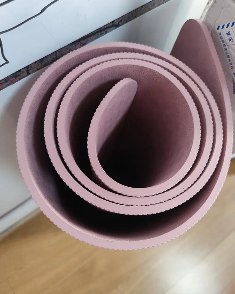 FILMINT exercise mat, yoga mat non-slip, environmentally friendly fitness exercise mat with straps, home exercise mat