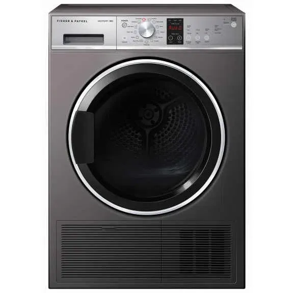 Fisher & Paykel 9kg Heat Pump Dryer Black DH9060PG2