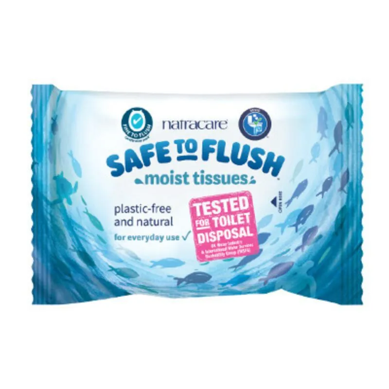 Flushable Moist Tissues - 30 Pack