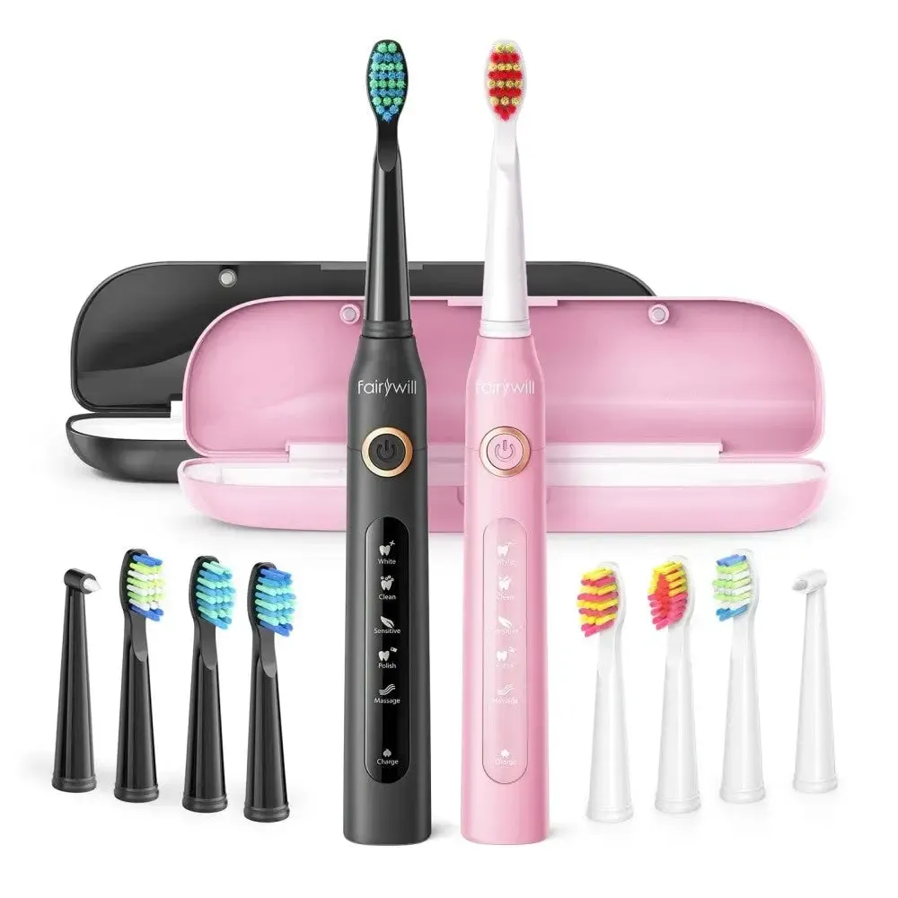 Fw-d7 Set Usb Charge 5 Mode Smart Time Electric Toothbrush
