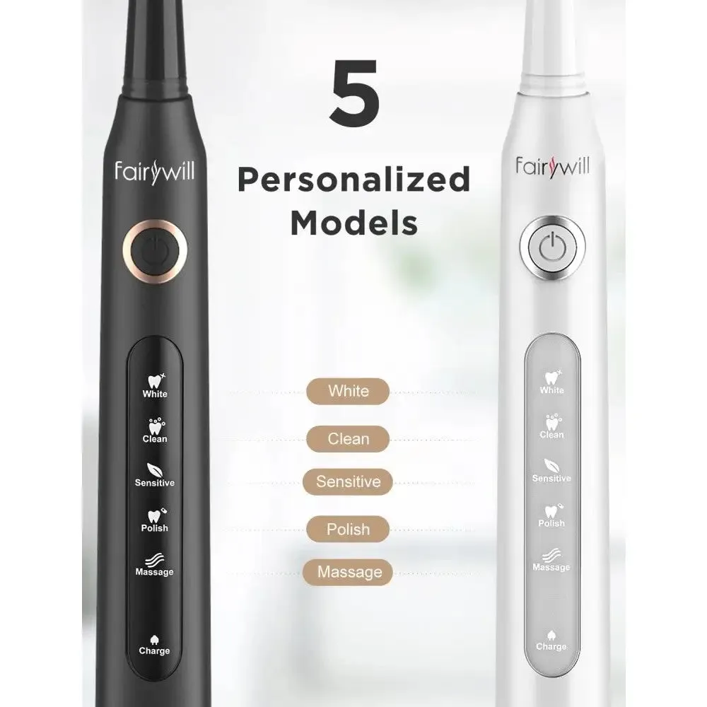 Fw-d7 Set Usb Charge 5 Mode Smart Time Electric Toothbrush