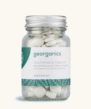 Georganics Natural Toothtablets - Spearmint x120