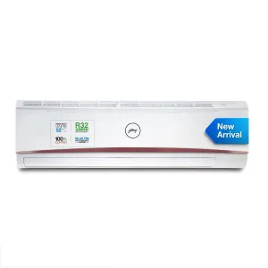 Godrej SFC 18LTC3-WWR 1.5 Ton 3 Star, 4-Way Air Swing, Fixed Speed Split AC (Copper, Anti-Dust Filter,  AC 1.5T  White)