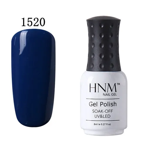 HNM 8ml UV Gel Nail Polish LED Lamp Gel Lacquer