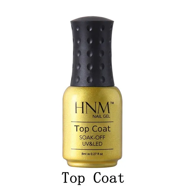 HNM 8ml UV Gel Nail Polish LED Lamp Gel Lacquer