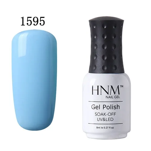 HNM 8ml UV Gel Nail Polish LED Lamp Gel Lacquer