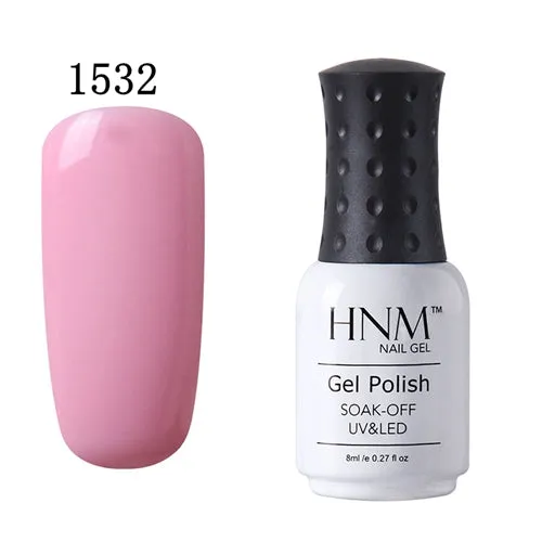 HNM 8ml UV Gel Nail Polish LED Lamp Gel Lacquer
