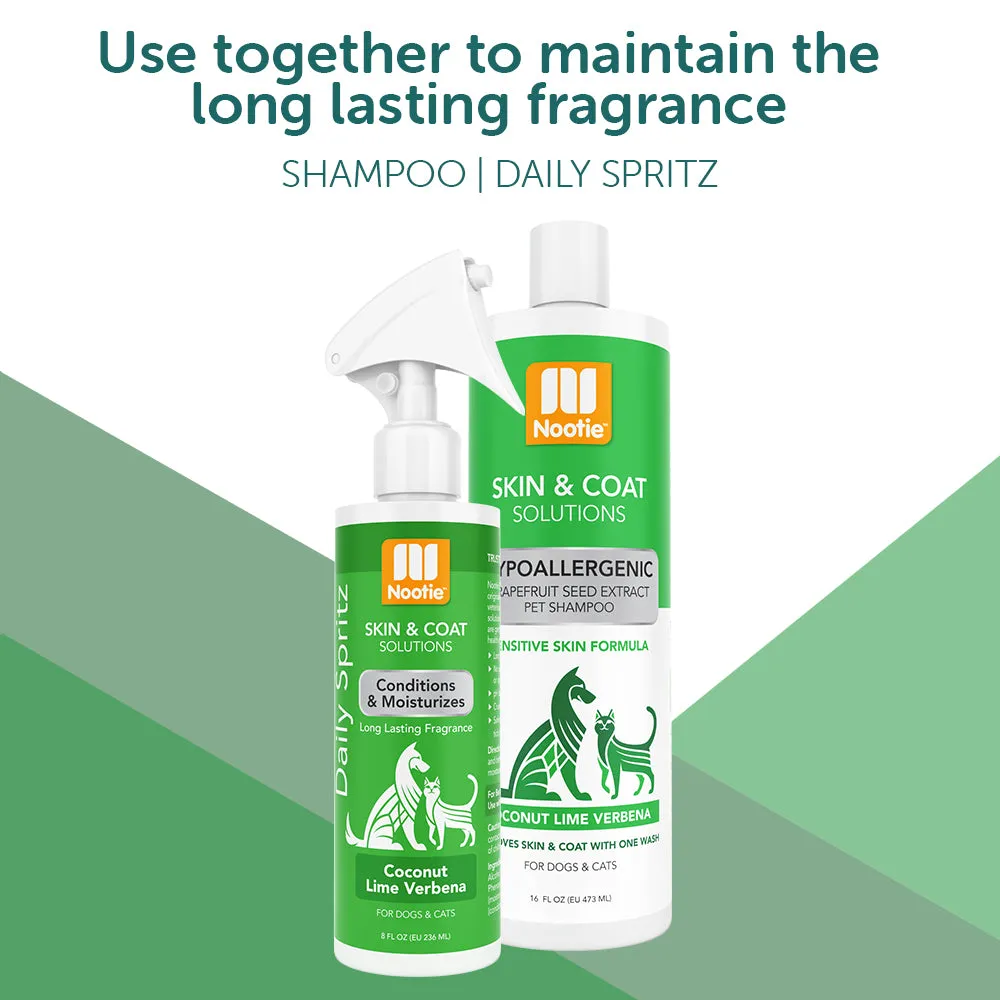 Hypoallergenic Grapefruit Seed Extract Pet Shampoo | Coconut Lime Verbena