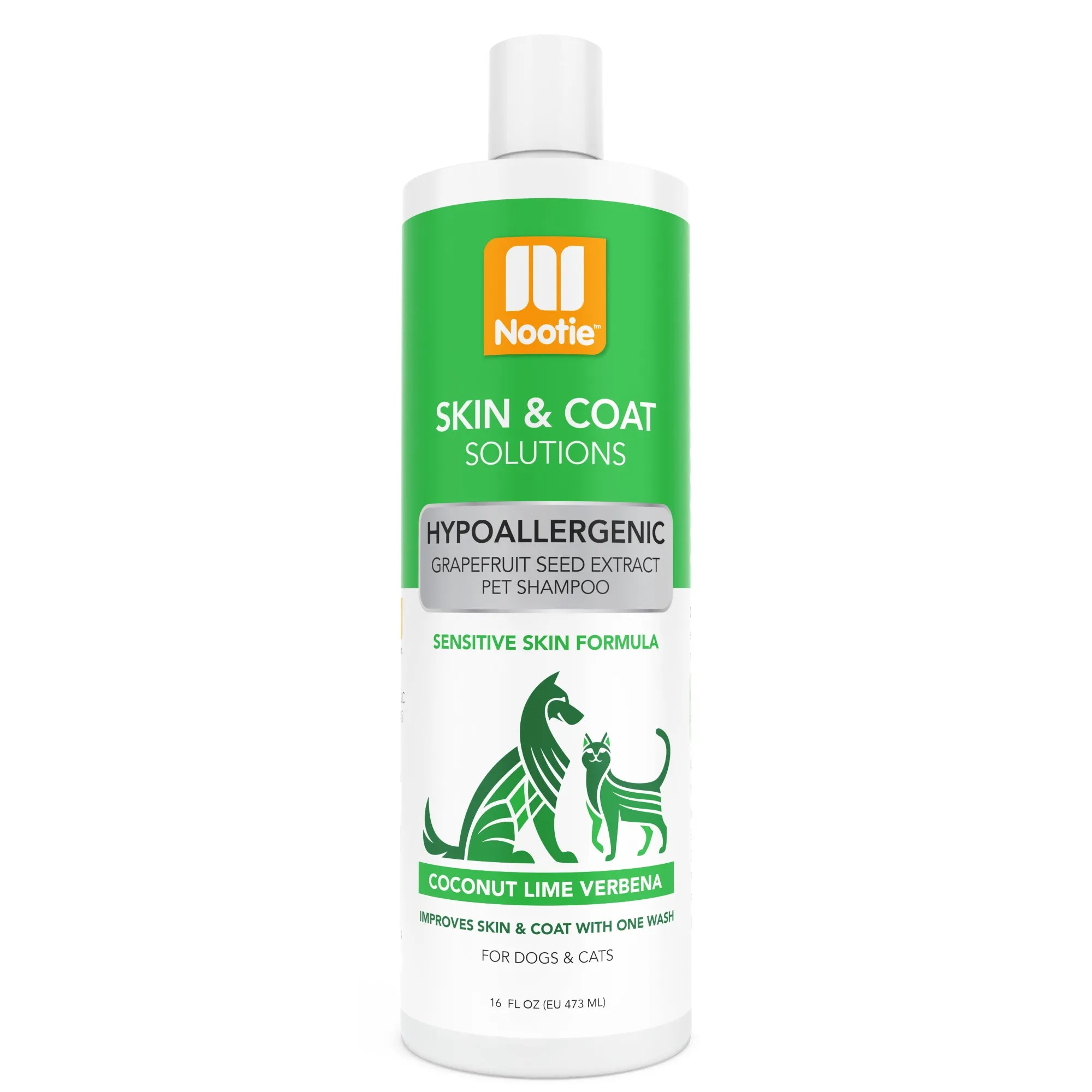 Hypoallergenic Grapefruit Seed Extract Pet Shampoo | Coconut Lime Verbena
