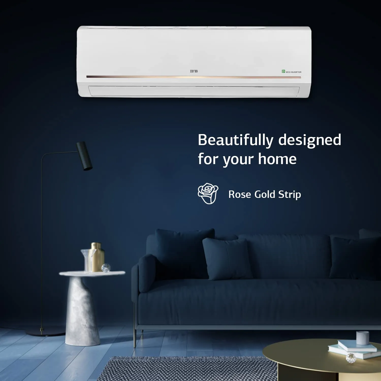 IFB CI2431G323G3 2.0 Ton 3 Star Inverter Split AC (Copper, Flexi 8-in-1 Convertible Cooling, HD Compressor, Smart Ready,  Ivory Matte)