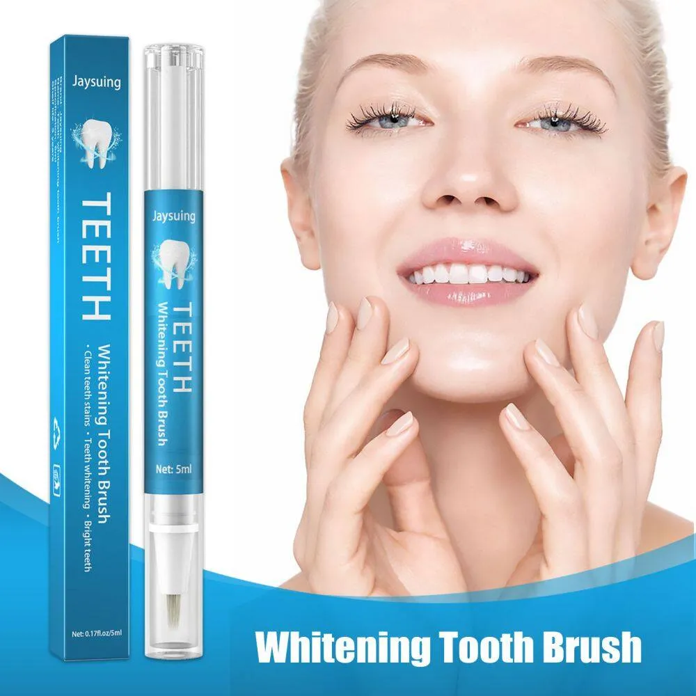 Jayuting Teeth Whitening Pen Toothpaste Toothbrush Gel Effectively Remove Stains Clean Bleach  Breath Safe Teeth Whitener