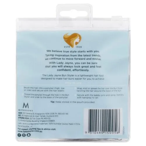 Lady Jayne Dark Bun Styler Kit Medium/Large