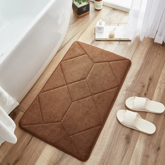 Memory Foam Bathroom Mat