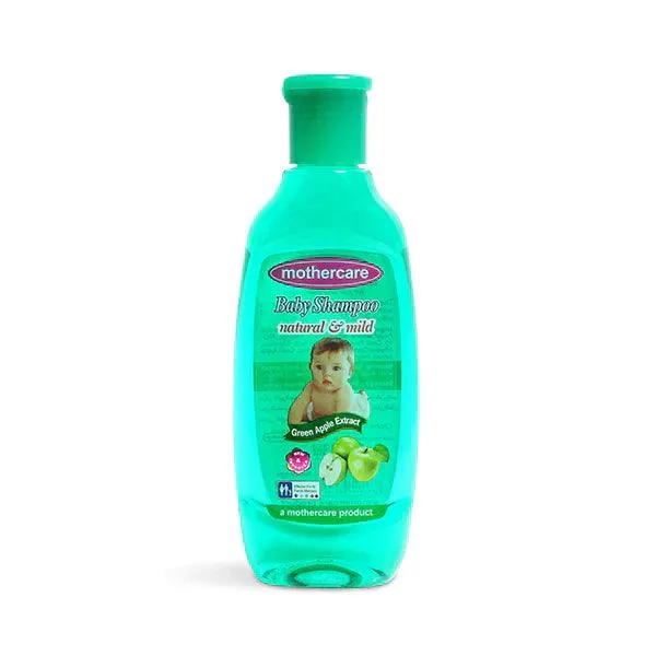 MOTHERCARE BABY SHAMPOO  NATURAL & MILD GREEN APPLE 200ML