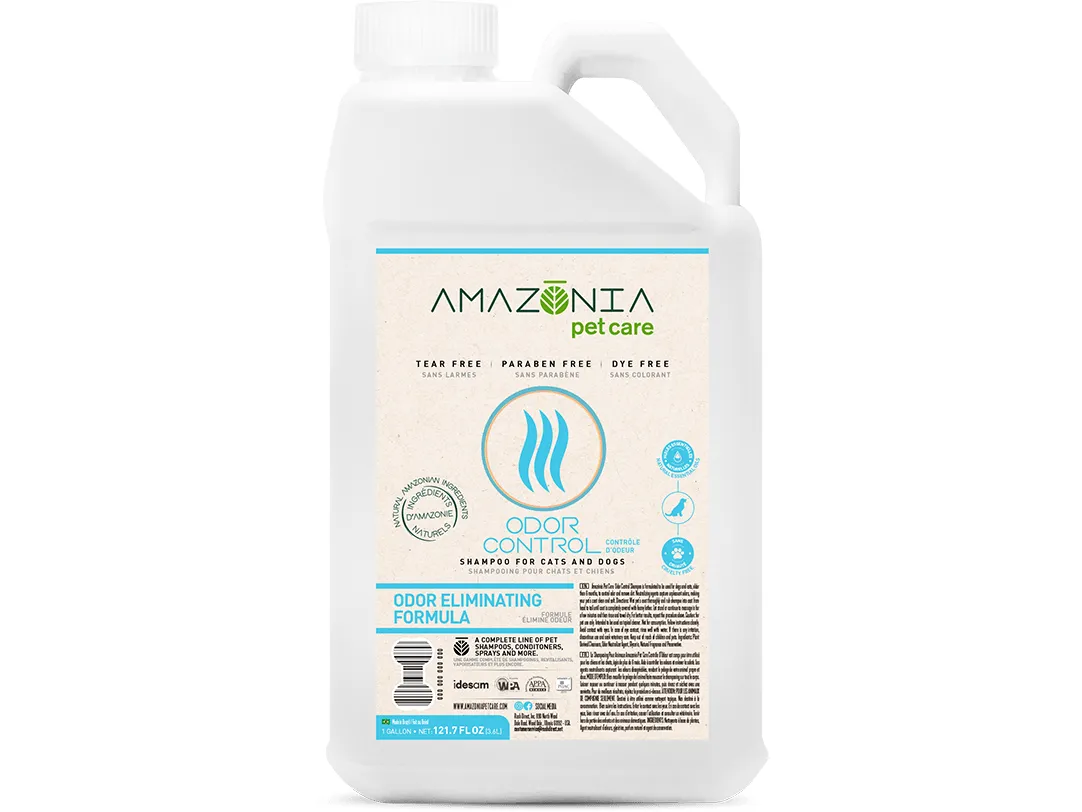 ODOR CONTROL PET SHAMPOO  2 GALON / 3,6 L Ea)