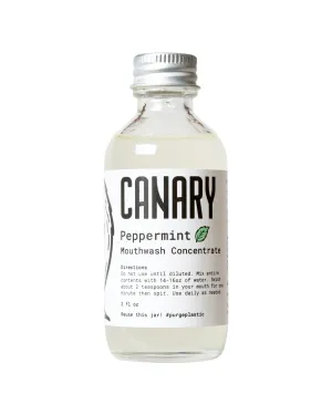 Peppermint Mouthwash Concentrate 2oz Refill
