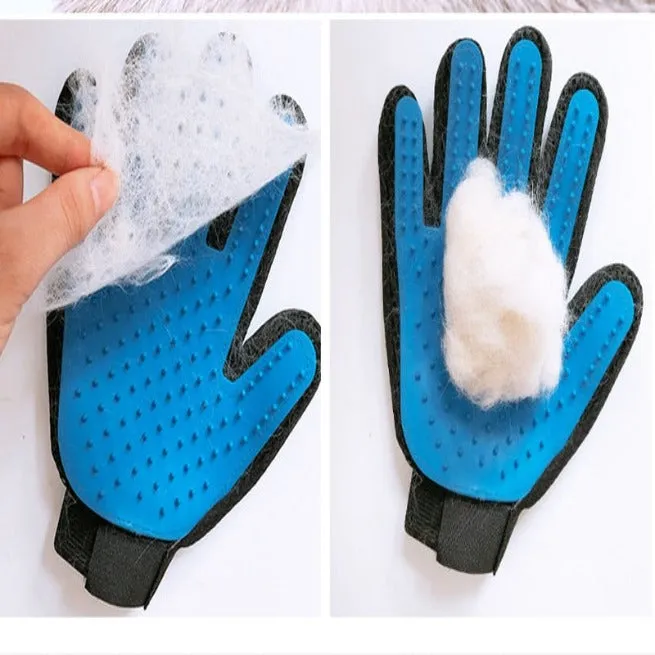 Pet Grooming and Bathing Brush Glove