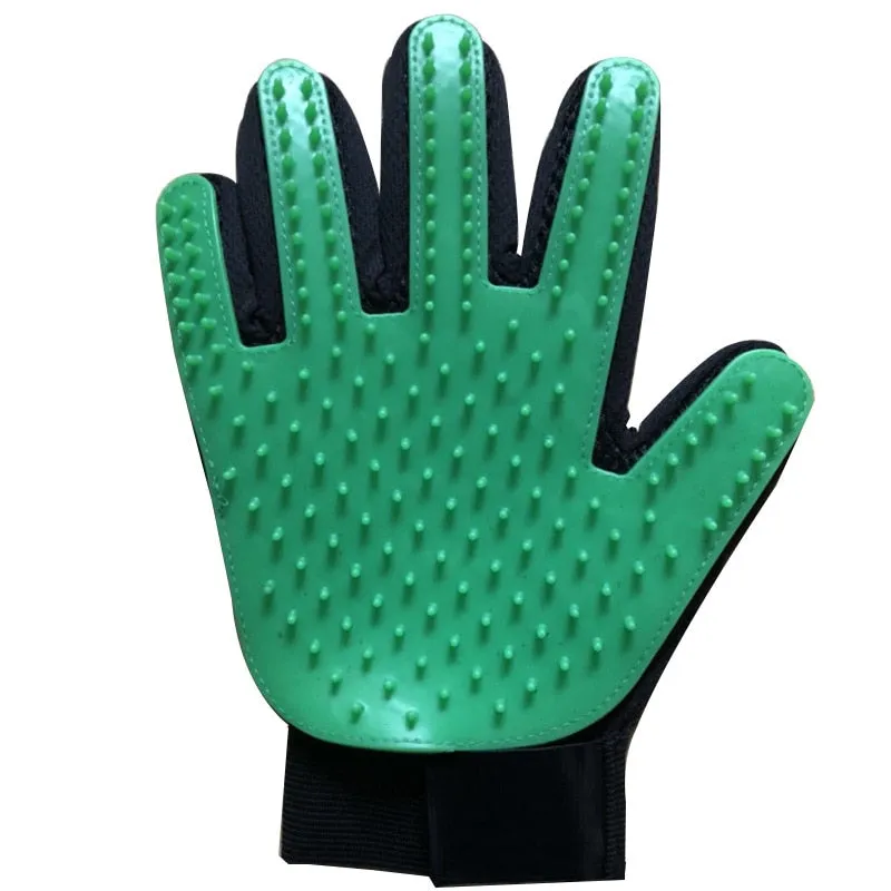 Pet Grooming and Bathing Brush Glove