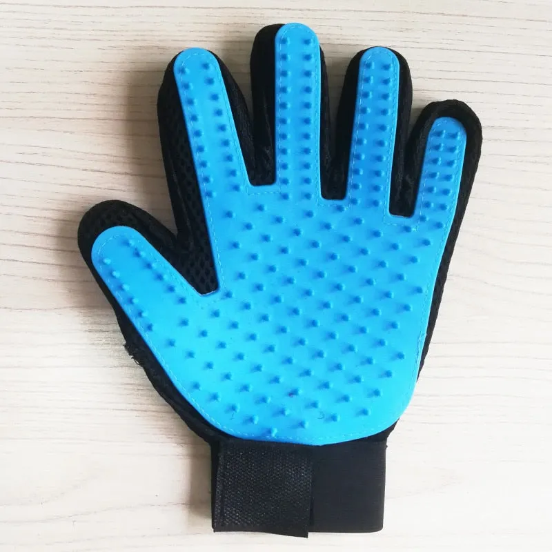 Pet Grooming and Bathing Brush Glove