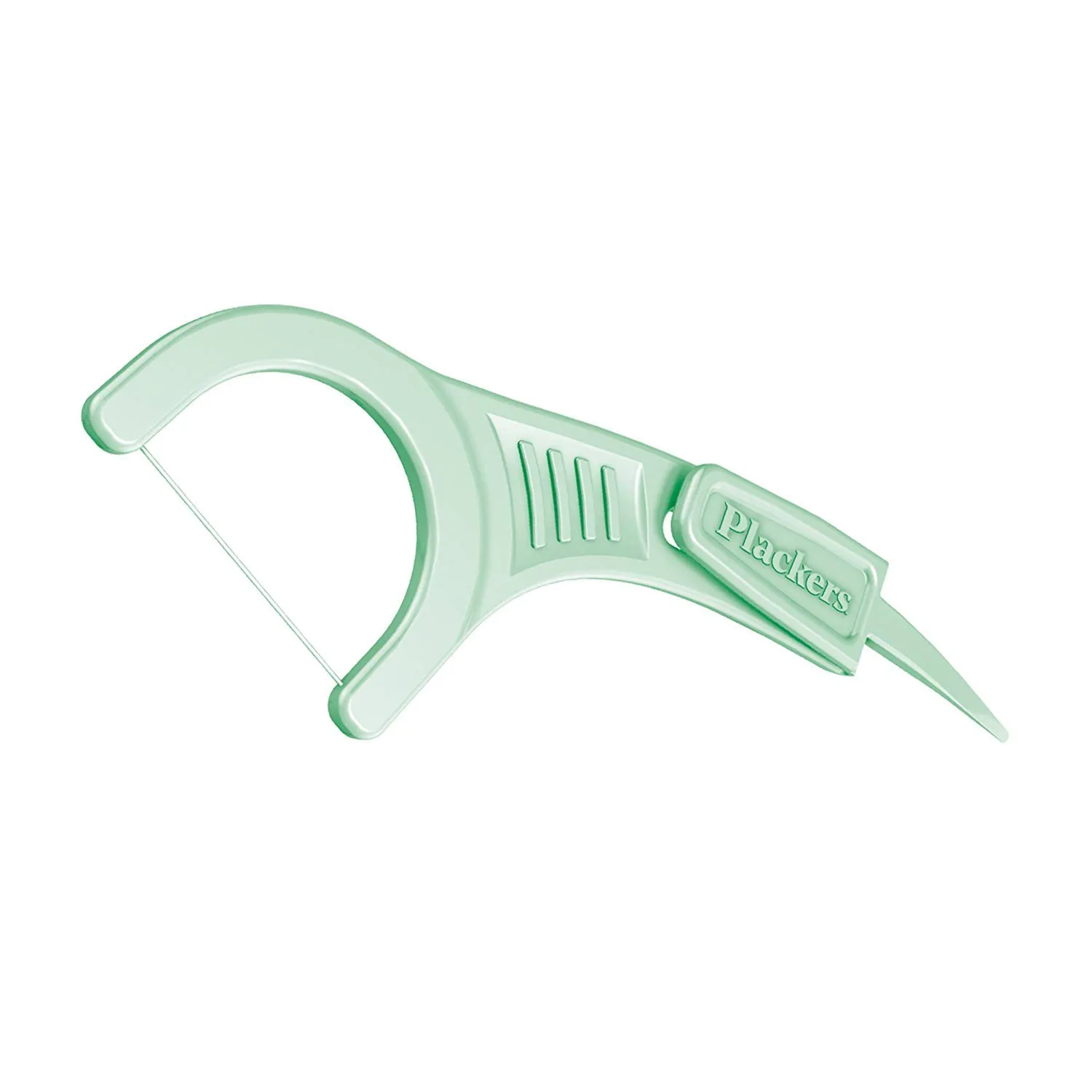 Plackers Micro Mint® Dental Floss Picks, Made with Super Tuffloss®, Protected Fold Away Pick, Easy to Use, Cool Mint, 750 Count, (Pack of 5)