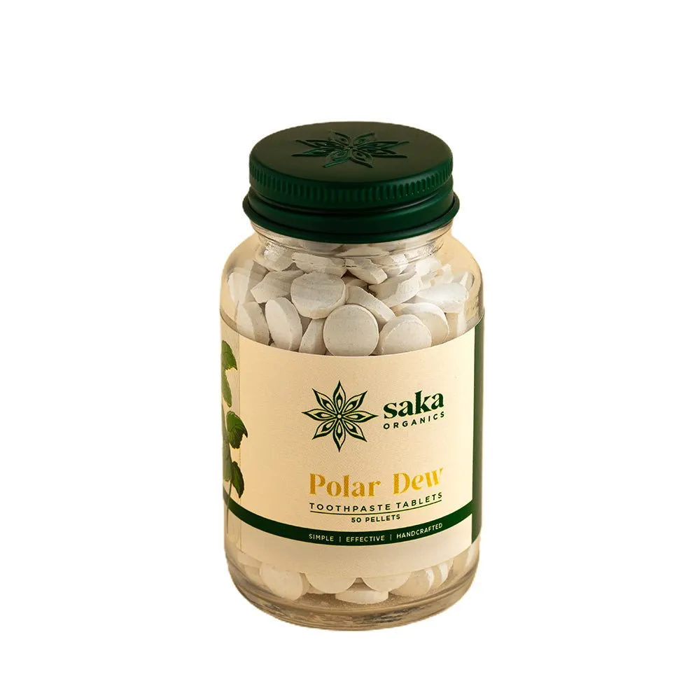 Polar Dew | Handmade Spearmint Toothpaste Tablets (250 Pellets)
